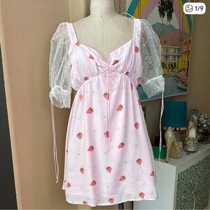 PREVIOUSLY OWNED BY TRISHA PAYTAS- For Love & Lemons Lined Dress -NWT